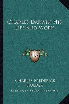 portada charles darwin his life and work