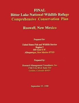 portada Bitter Lake National Wildlife Refuge Comprehensive Conservation Plan