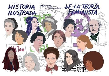 portada Historia Ilustrada de la Teoría Feminista