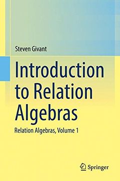 portada Introduction to Relation Algebras: Relation Algebras, Volume 1 (en Inglés)