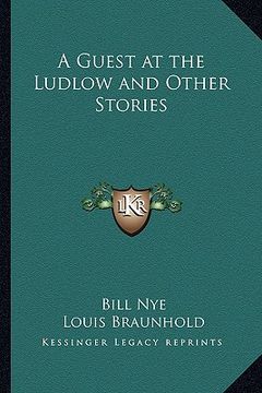 portada a guest at the ludlow and other stories (in English)