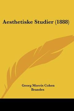 portada aesthetiske studier (1888) (en Inglés)