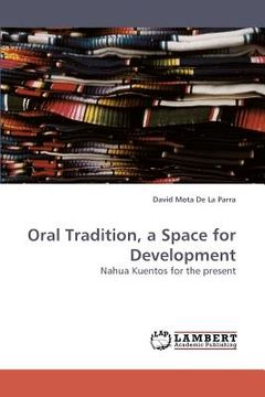 portada oral tradition, a space for development (en Inglés)