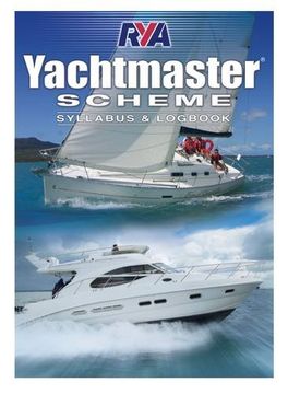 portada Yachtmaster Scheme Syllabus & Logbook
