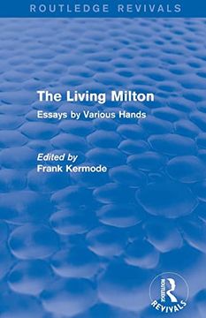 portada The Living Milton (Routledge Revivals): Essays by Various Hands (in English)