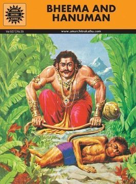 portada Bheema and Hanuman (Amar Chitra Katha)