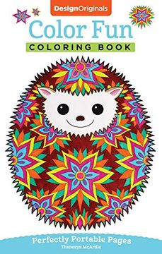 portada Color fun Coloring Book: Perfectly Portable Pages (On-The-Go Coloring Book) (Design Originals) Extra-Thick High-Quality Perforated Pages & Convenient 5x8 Size to Take Along Wherever you go 
