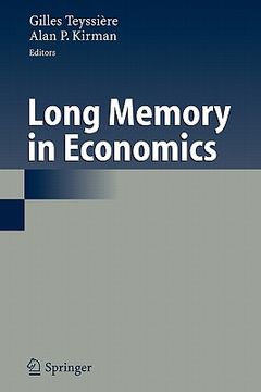 portada long memory in economics (en Inglés)