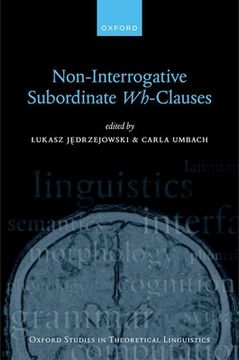 portada Non-Interrogative Subordinate Wh-Clauses (en Inglés)
