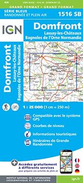 portada Domfront Lassay-Les-Cháteaux 1: 25 000 (en Francés)