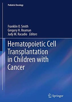 portada Hematopoietic Cell Transplantation in Children With Cancer (en Inglés)
