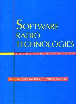 portada software radio technologies: selected readings (en Inglés)