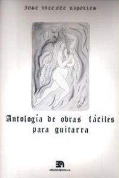portada antologia de obras faciles para guitarra (en Castellano)