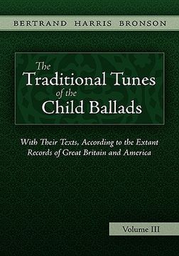 portada the traditional tunes of the child ballads, vol 3 (en Inglés)