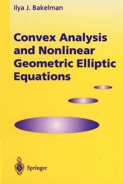 portada convex analysis and nonlinear geometric elliptic equations