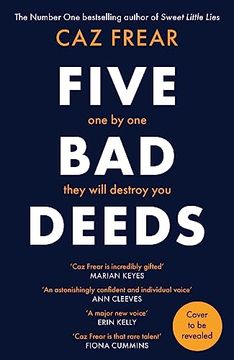 portada Five bad Deeds: One by one They Will Destroy you.