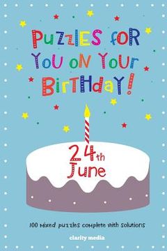 portada Puzzles for you on your Birthday - 24th June (en Inglés)