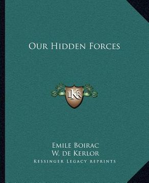 portada our hidden forces (en Inglés)