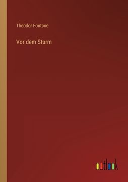 portada Vor dem Sturm (en Alemán)