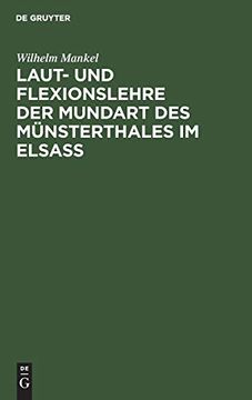 portada Laut- und Flexionslehre der Mundart des m Nsterthales im Elsass (en Alemán)