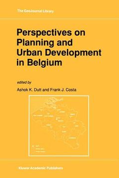portada perspectives on planning and urban development in belgium (en Inglés)