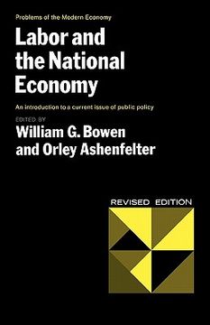 portada labor and the national economy (en Inglés)