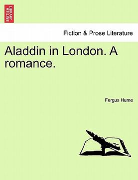 portada aladdin in london. a romance. (in English)