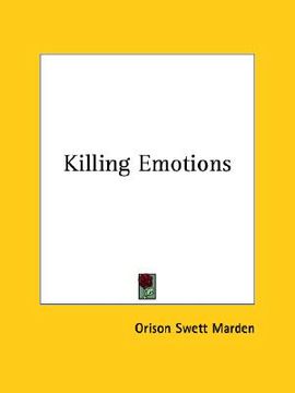 portada killing emotions (en Inglés)