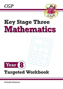 portada New ks3 Maths Year 8 Targeted Workbook (With Answers) (Cgp ks3 Maths) (en Inglés)