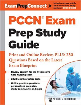 portada Pccn® Exam Prep Study Guide: Print and Online Review, Plus 250 Questions Based on the Latest Exam Blueprint 