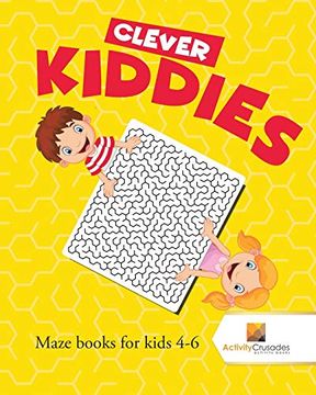 portada Clever Kiddies: Maze Books for Kids 4-6 (in English)