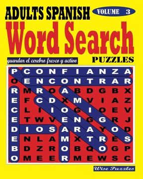 portada Adults Spanish Word Search Puzzles. Vol. 3: Volume 3