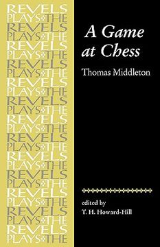 portada a game at chess: thomas middleton