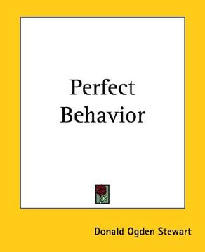 portada perfect behavior (in English)