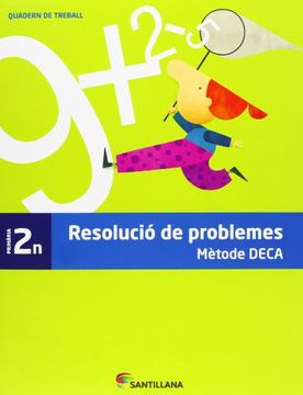 portada QUADERN PROBLEMES METODE DECA 2 PRIMARIA (in Catalá)