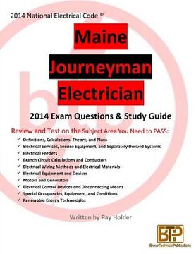 portada Maine 2014 Journeyman Electrician Study Guide