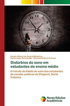 portada Distúrbios do Sono em Estudantes do Ensino Médio: O Retrato do Hábito do Sono dos Estudantes de Escolas Públicas de Chapecó, Santa Catarina