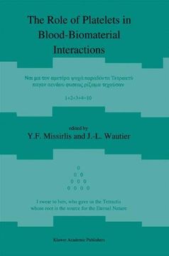 portada The Role of Platelets in Blood-Biomaterial Interactions