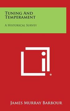 portada Tuning and Temperament: A Historical Survey