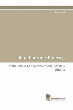 portada rare hadronic b decays (en Inglés)