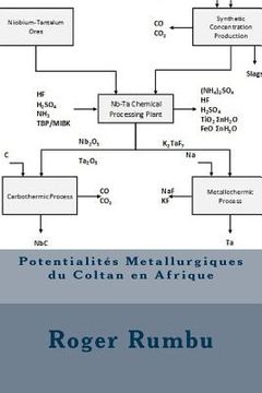 portada Potentialites Metallurgiques du Coltan en Afrique (en Francés)