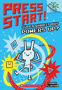 portada Super Rabbit Boy Powers Up! a Branches Book (Press Start! #2): Volume 2