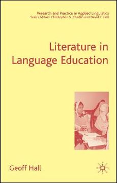 portada literature in language education (en Inglés)