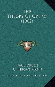 portada the theory of optics (1902) (in English)