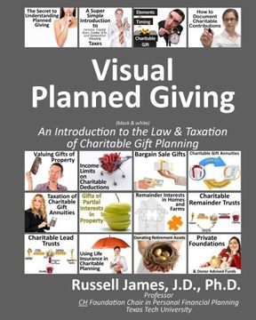 portada Visual planned giving (black & white): An introduction to the law & taxation of charitable gift planning