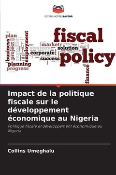 portada Impact de la politique fiscale sur le développement économique au Nigeria (en Francés)