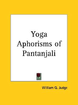 portada yoga aphorisms of pantanjali (in English)