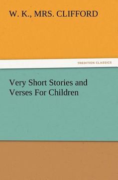 portada very short stories and verses for children