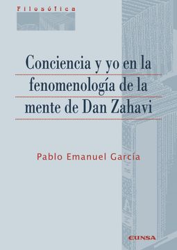 portada Conciencia y yo en la Fenomenologia de la Mente de dan Zahavi