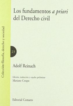 portada Los Fundamentos a Priori del Derecho Civil (in Spanish)